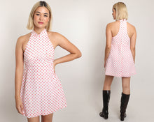 70s Polka Dot Mini Dress